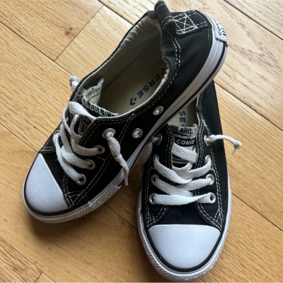 Converse Kids Classic All⭐️Star Slip On Black & White - Picture 5 of 6